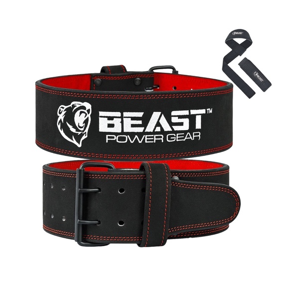 Power Lifting Belt 10MM for Women & Men - Squat and Deadlift Free Strap - Picture 1 of 4